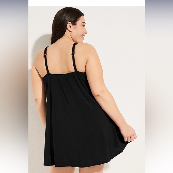 Maurices American Beach Floral Swim Dress AND Matching Cover Up 2X/OS - Picture 7 of 9